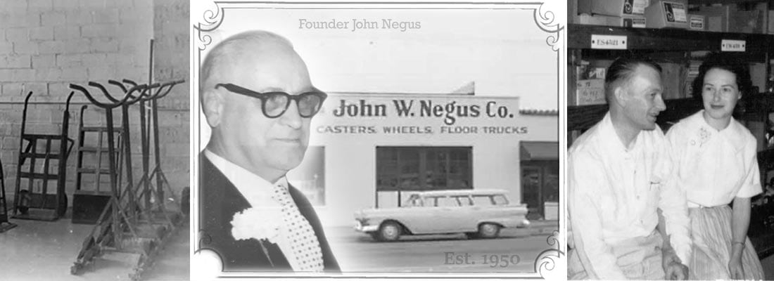 About History of John W. Negus Co. Portland Oregon